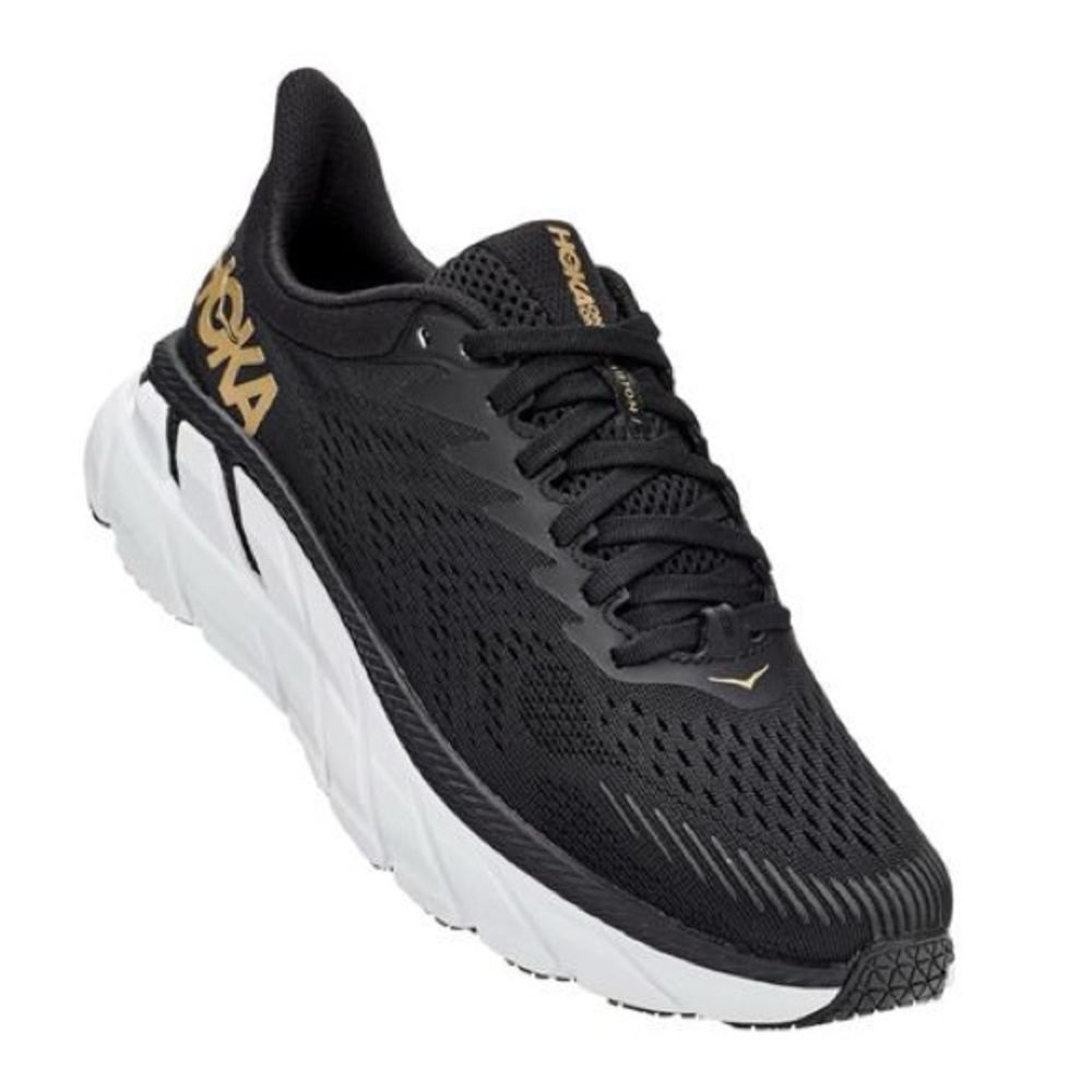 Hoka One Women’s Black Bronze Clifton 7